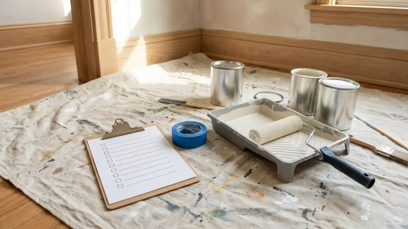 How a Painting Project Works, Step by Step