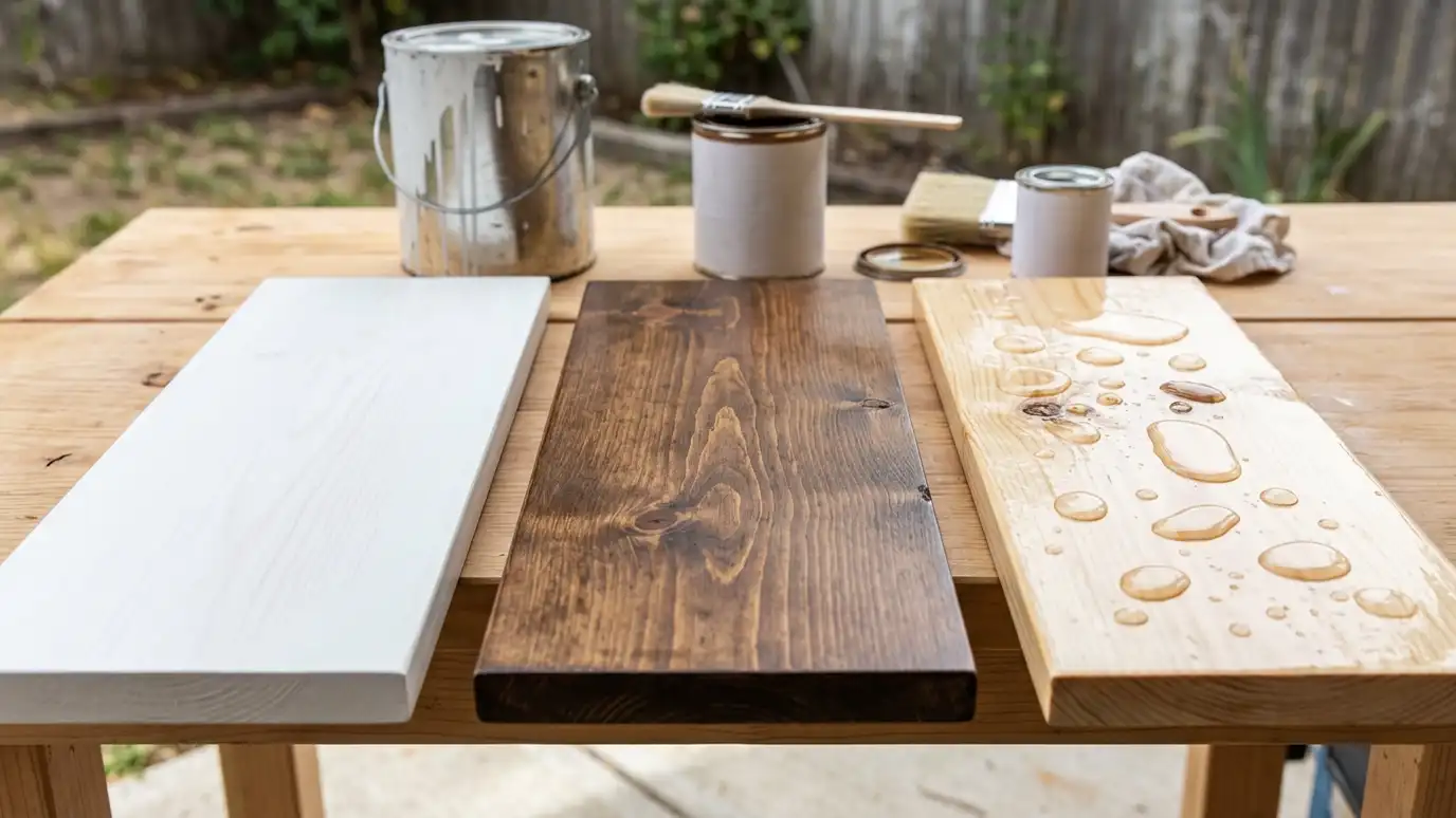 Paint, Stain and Sealer Compared explained for Nashville and Middle Tennessee
