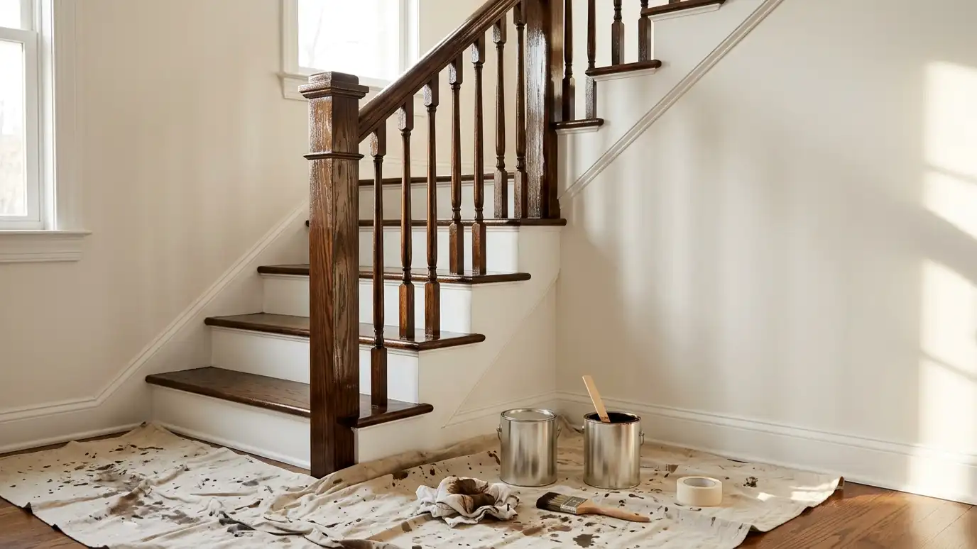 Interior Wood Staining in Nashville and Middle Tennessee