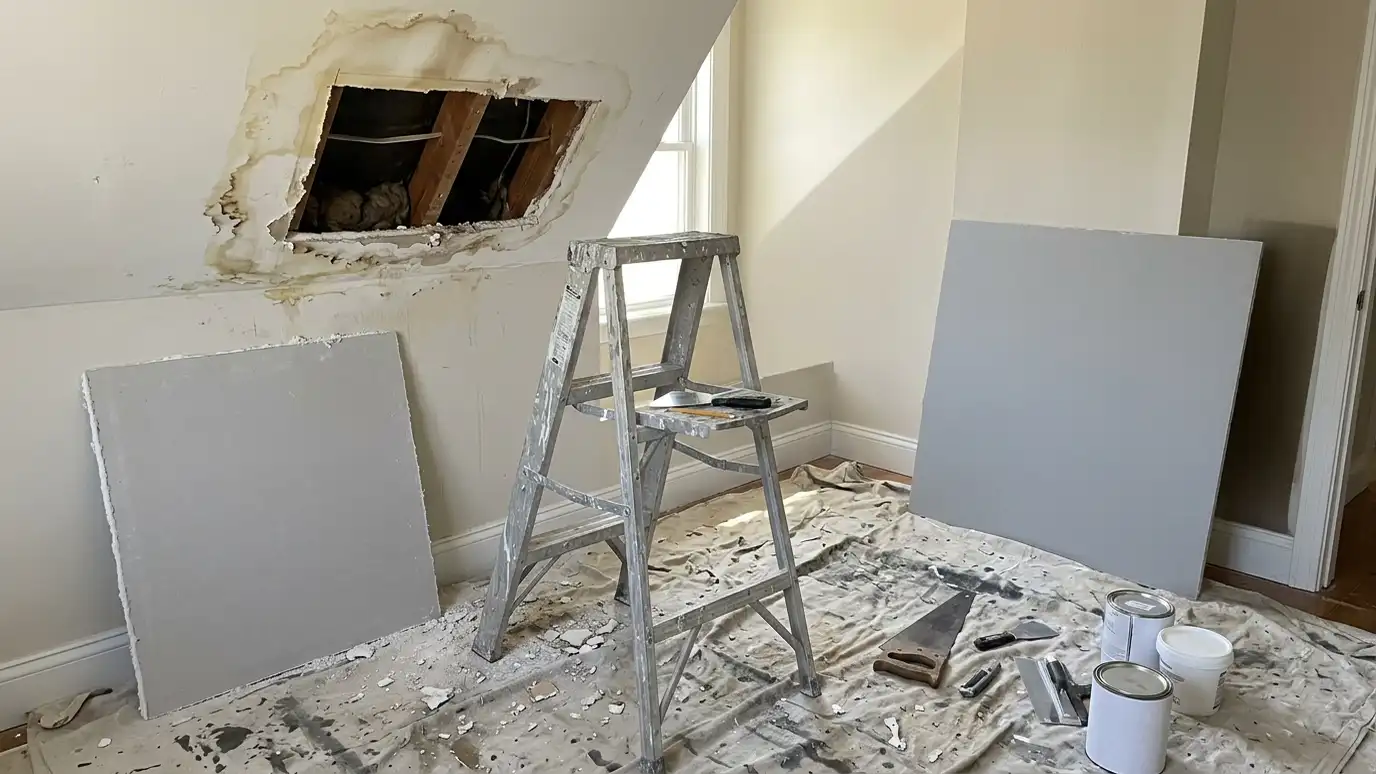 Water-Damaged Drywall Repair in Nashville and Middle Tennessee
